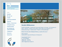 Tablet Screenshot of hartmann-analytik.de